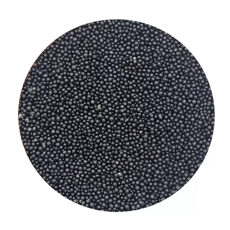 Elegant Nonpareils Sugar Pearl Sprinkles Topping Decoration 3.5oz - Midnight Black