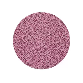 Elegant Nonpareils Sugar Pearl Sprinkles Topping Decoration 3.5oz - Princess Pink