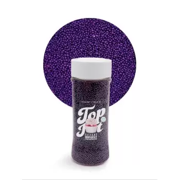 Elegant Nonpareils Sugar Pearl Sprinkles Topping Decoration 3.5oz - Royal Purple