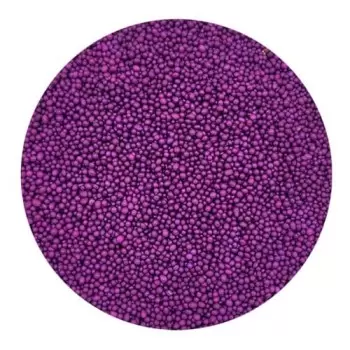 Elegant Nonpareils Sugar Pearl Sprinkles Topping Decoration 3.5oz - Royal Purple