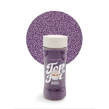 Elegant Nonpareils Sugar Pearl Sprinkles Topping Decoration 3.5oz - Soft Lilac