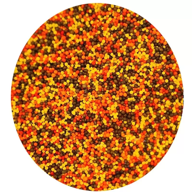 Celebration Mix Nonpareils Sugar Pearl Sprinkles Topping Decoration 3.5oz - Autumn Harvest