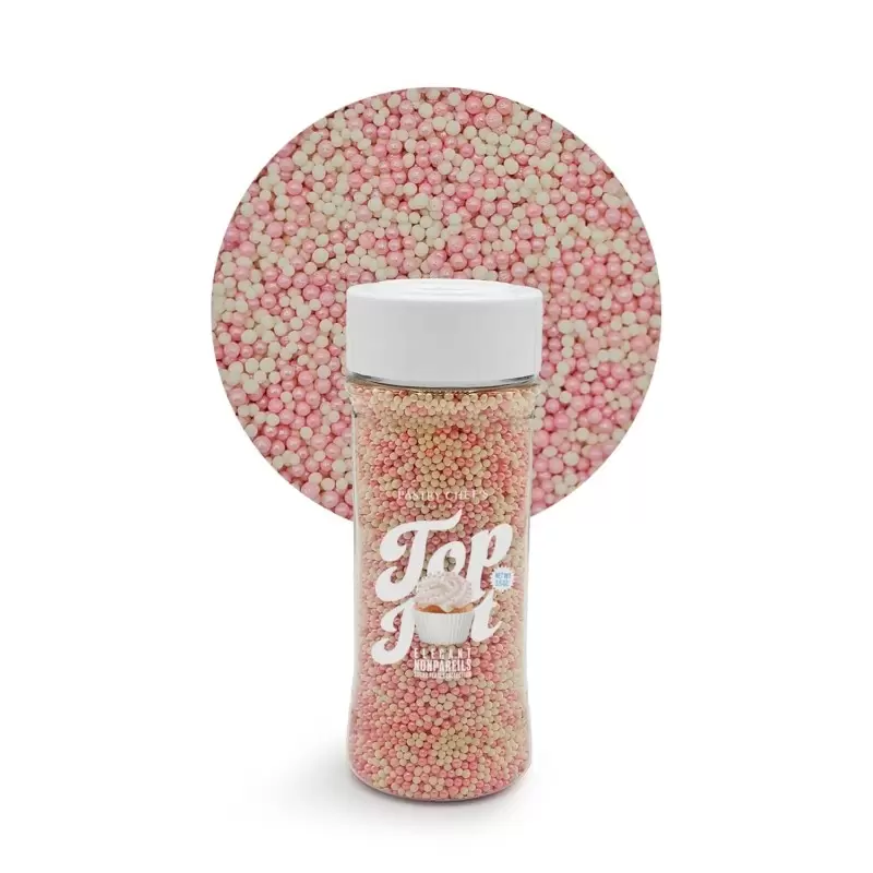 Celebration Mix Nonpareils Sugar Pearl Sprinkles Topping Decoration 3.5oz - Baby Girl Bouquet