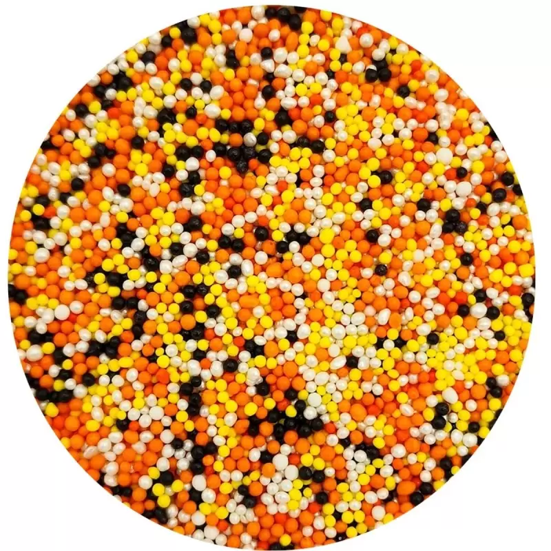 Celebration Mix Nonpareils Sugar Pearl Sprinkles Topping Decoration 3.5oz - Candy Corn Medley