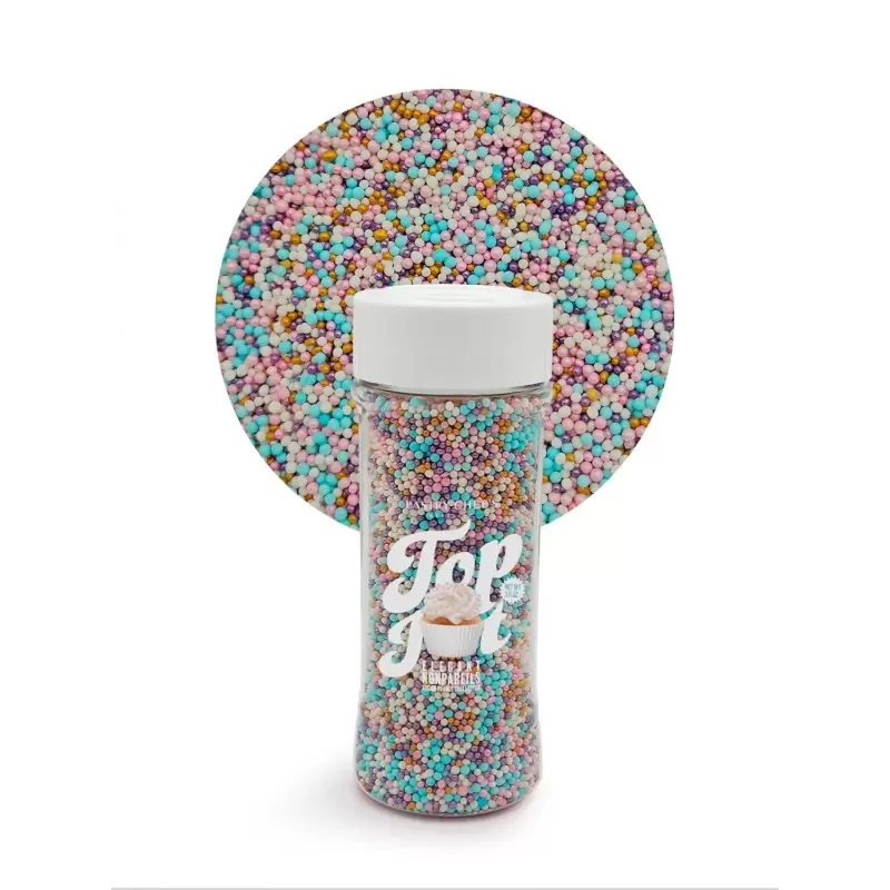 Celebration Mix Nonpareils Sugar Pearl Sprinkles Topping Decoration 3.5oz - Fantasy Unicorn