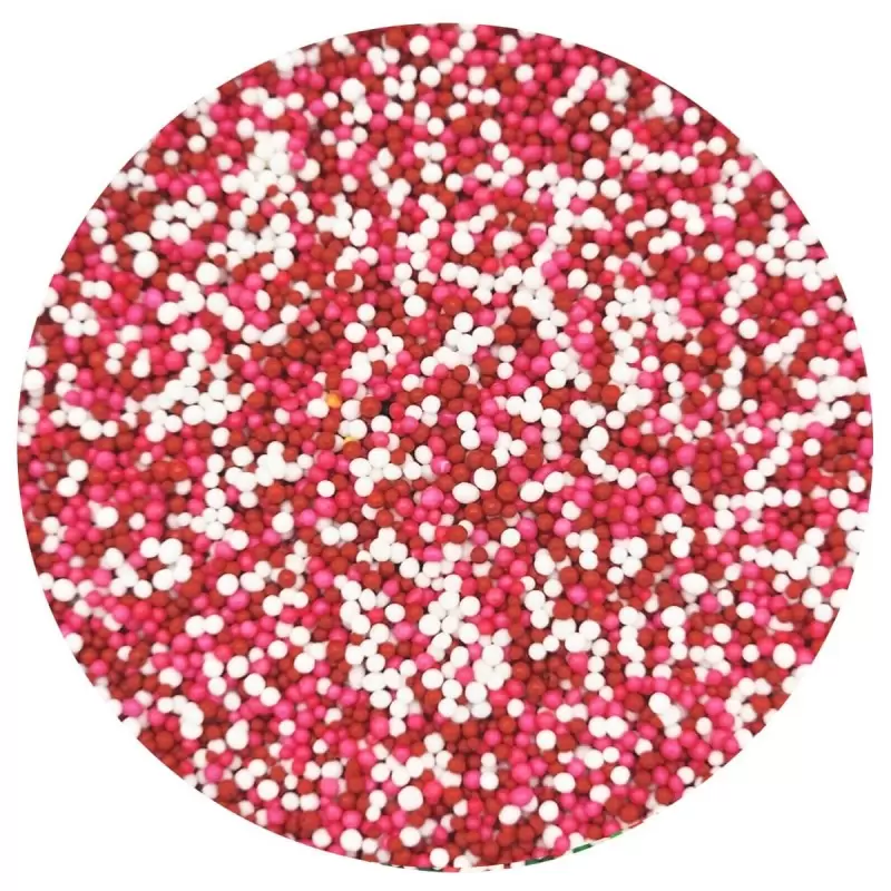 Celebration Mix Nonpareils Sugar Pearl Sprinkles Topping Decoration 3.5oz - Lovebird Blend