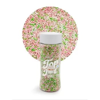 Celebration Mix Nonpareils Sugar Pearl Sprinkles Topping Decoration 3.5oz - Magic Cascade