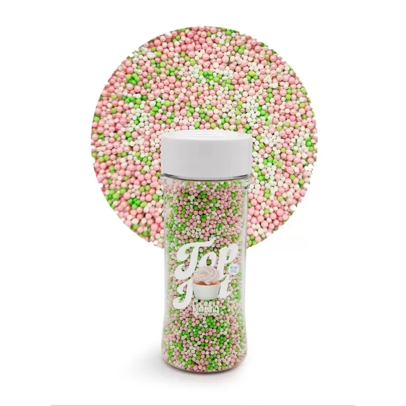 Celebration Mix Nonpareils Sugar Pearl Sprinkles Topping Decoration 3.5oz - Magic Cascade