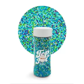 Celebration Mix Nonpareils Sugar Pearl Sprinkles Topping Decoration 3.5oz - Mystic Mermaid