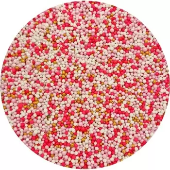 Celebration Mix Nonpareils Sugar Pearl Sprinkles Topping Decoration 3.5oz - Princess Fantasy