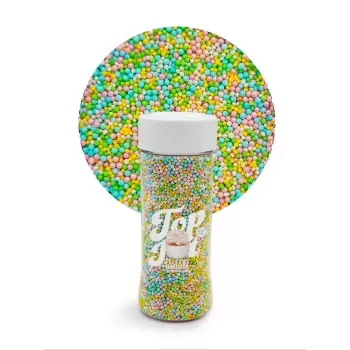 Celebration Mix Nonpareils Sugar Pearl Sprinkles Topping Decoration 3.5oz - Springtime Symphony