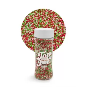 Celebration Mix Nonpareils Sugar Pearl Sprinkles Topping Decoration 3.5oz - Strawberry Shortcake