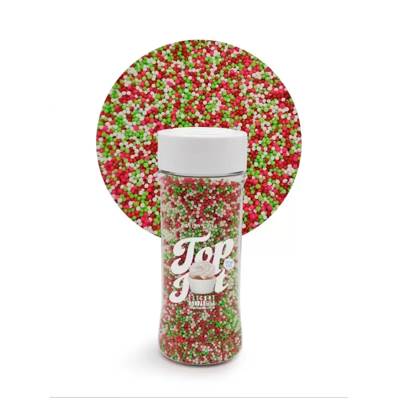 Celebration Mix Nonpareils Sugar Pearl Sprinkles Topping Decoration 3.5oz - Strawberry Shortcake