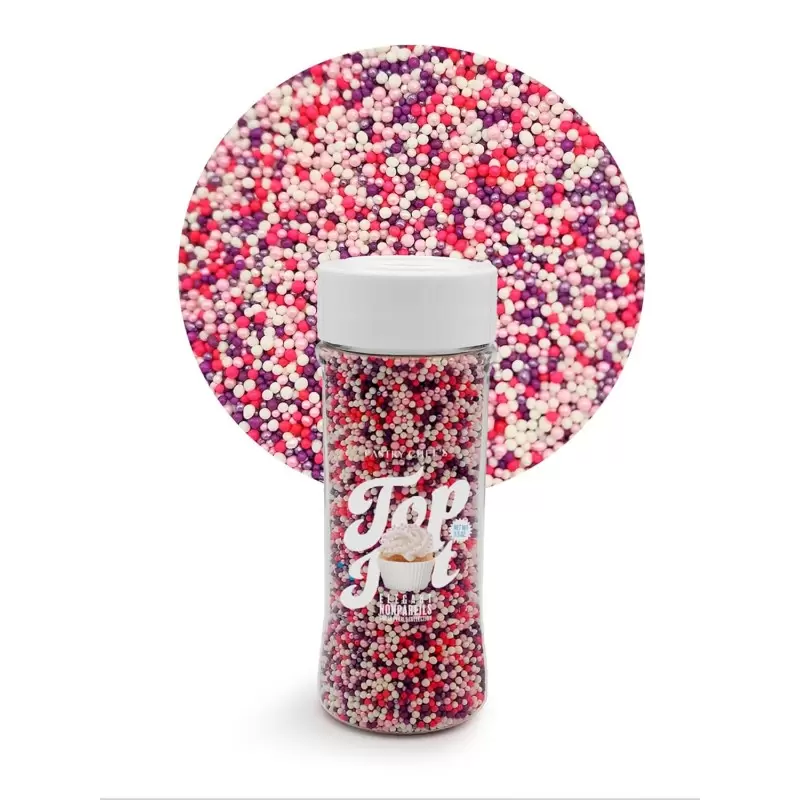 Celebration Mix Nonpareils Sugar Pearl Sprinkles Topping Decoration 3.5oz - Whimsical Blend