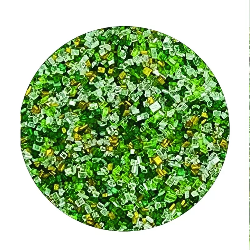 Gourmet Colored Sugar Crystals Mix Topping Decoration 3.5oz - Luck Sparkles