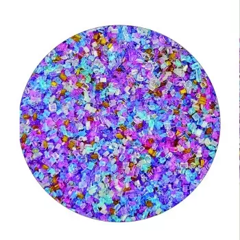 Gourmet Colored Sugar Crystals Mix Topping Decoration 3.5oz - Unicorn Shimmer