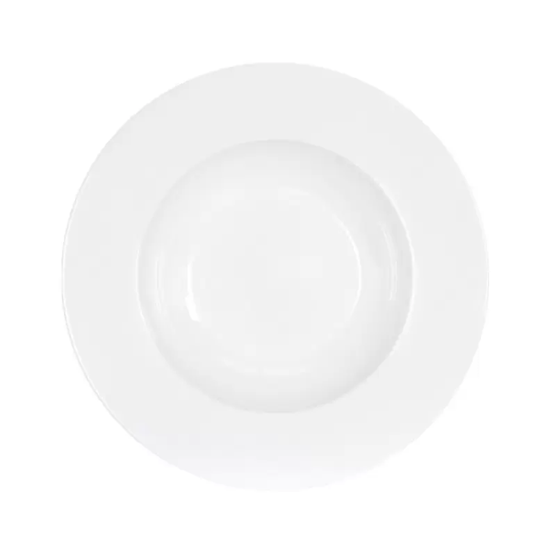 Cal-Mil Classic Rim White 16 Oz. Melamine Bowl