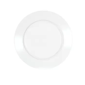 Cal-Mil Classic Rim White 11" Melamine Plate