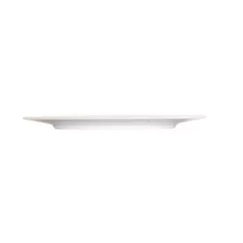 Cal-Mil Classic Rim White 11" Melamine Plate