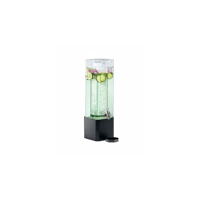 Cal-Mil Classic Square Beverage Dispenser With Ice Chamber