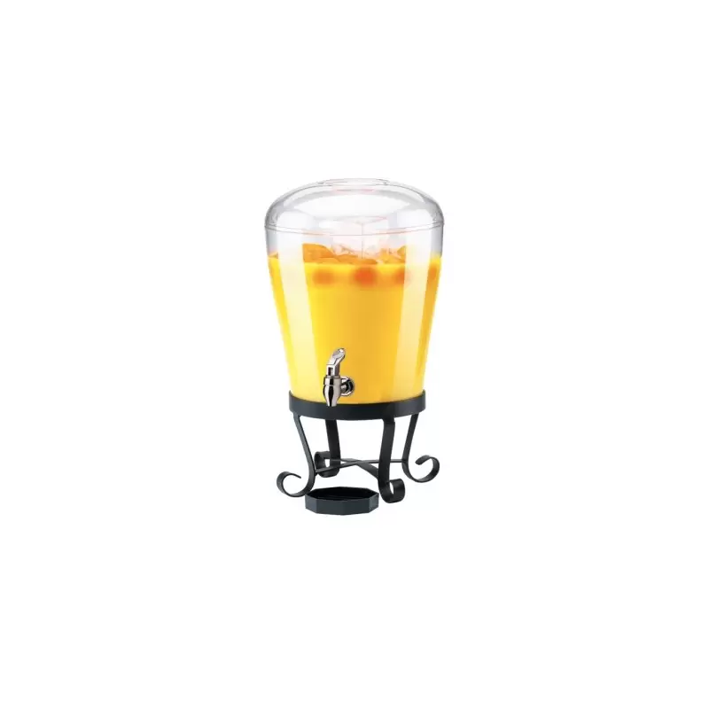 Cal-Mil Classic Round 3 Gallon Beverage Dispenser With Ice Chamber