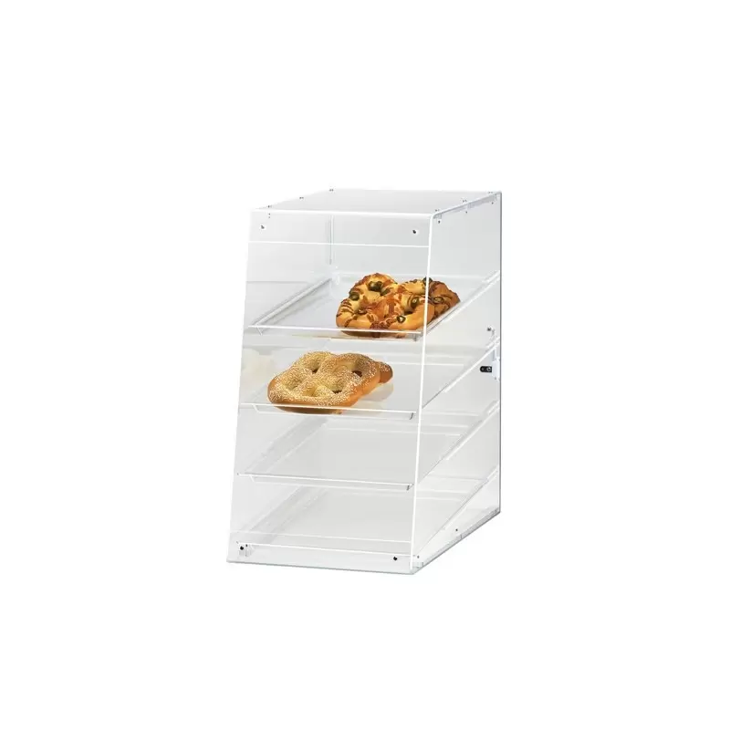 Cal-Mil Classic Display Case 4 Tray - U - Build - Attendant Serve