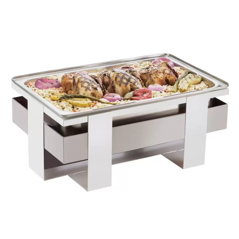 Cal-Mil Luxe Roll Top Chafer