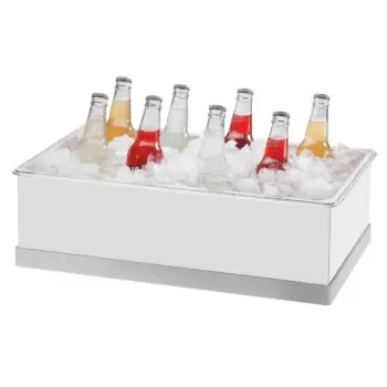 Cal-Mil Luxe Ice Housing With Clear Pan 12" x 20"