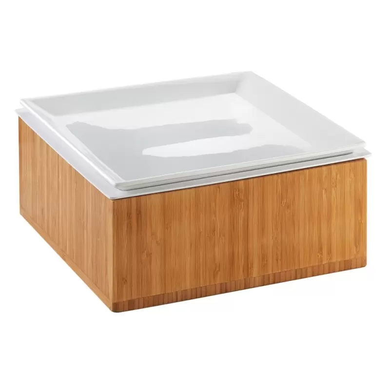 Cal-Mil Bamboo Cold Concept Cooling Base - 12" x 12" x 4 1/2"