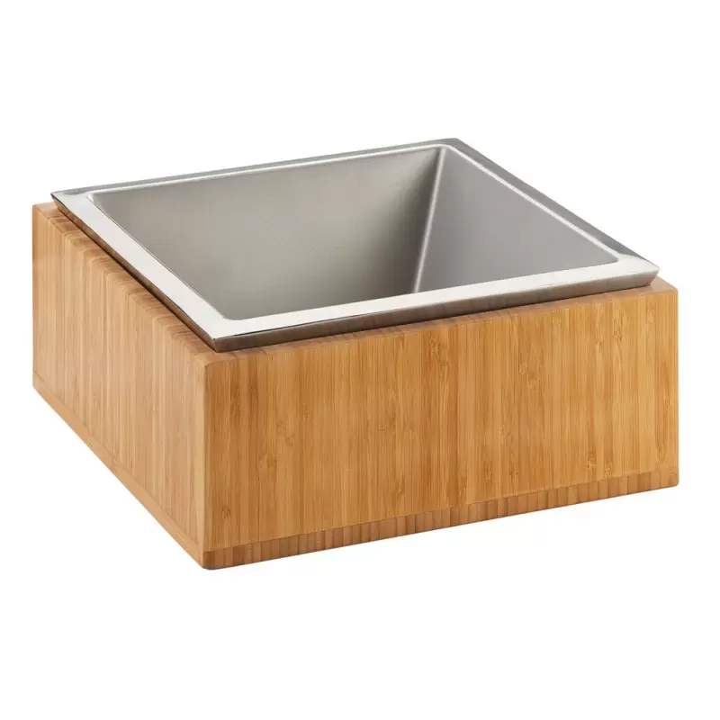 Cal-Mil Bamboo Cold Concept Cooling Base - 12" x 12" x 4 1/2"