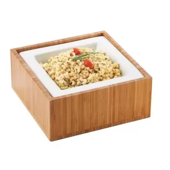 Cal-Mil Bamboo Cold Concept Cooling Base - 12" x 12" x 4 1/2"