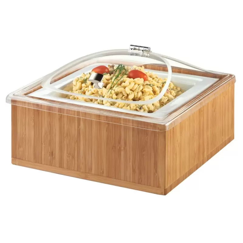 Cal-Mil Bamboo Cold Concept Cooling Base - 12" x 12" x 4 1/2"