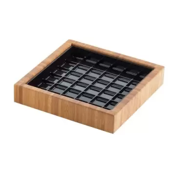 Cal-Mil Bamboo Drip Tray 6"...