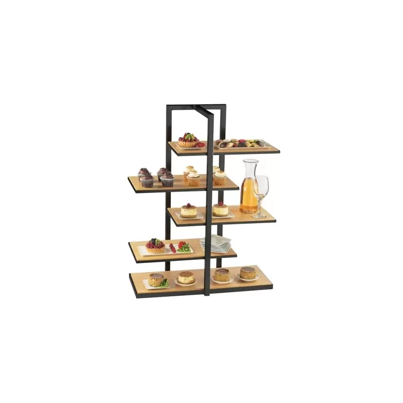 Cal-Mil Bamboo Multi - Level Shelf Display - 28 1/2" x 13 1/2" x 36 1/2"