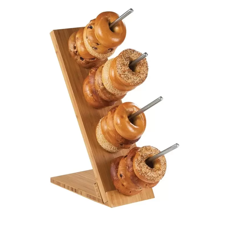 Cal-Mil Bamboo Donut/Bagel Holder