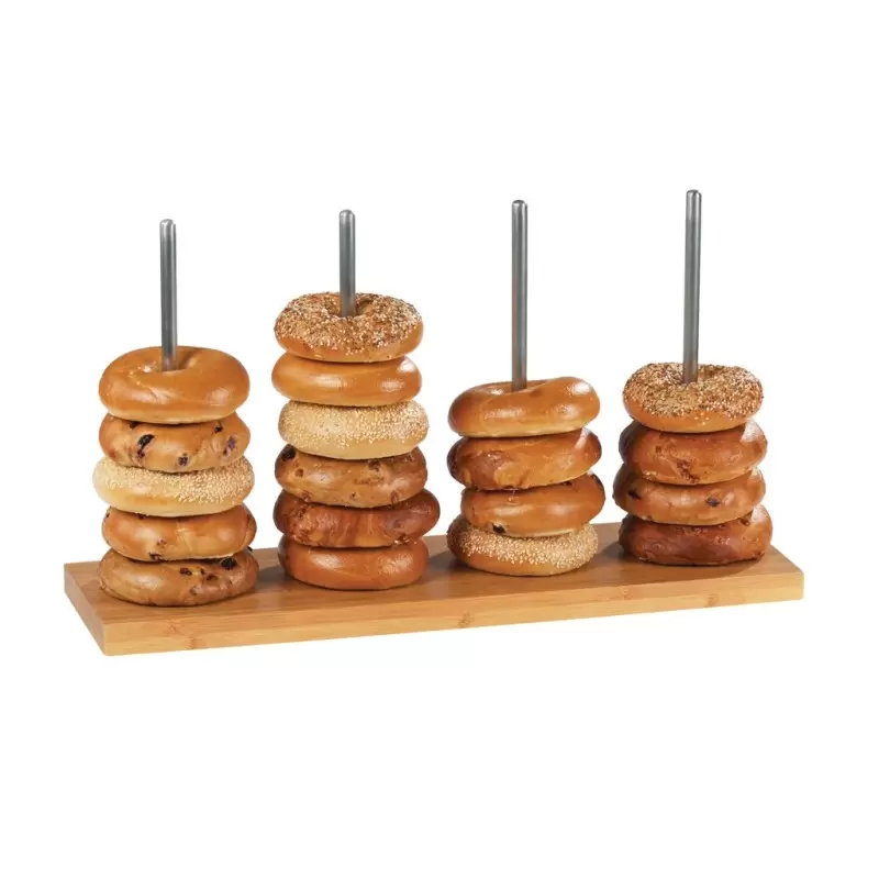 Cal-Mil Bamboo Donut/Bagel Holder