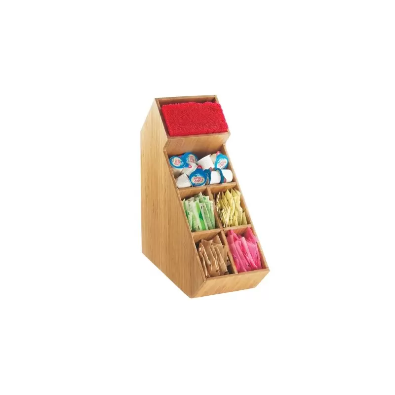 Cal-Mil Bamboo Stir Stick And Condiment Organizer