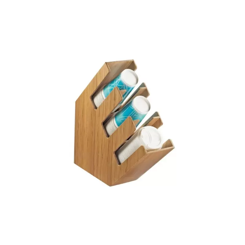 Cal-Mil Bamboo Cup and Lid Organizers