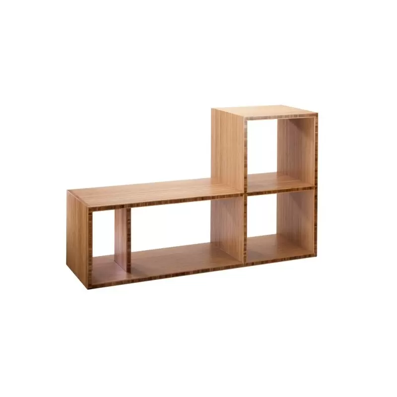 Cal-Mil Bamboo Library Riser Display - 38" x 12" x 24"