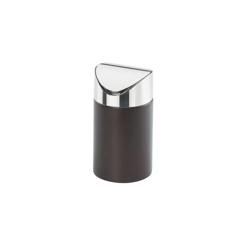 Cal-Mil Midnight Bamboo Countertop Trash Bin