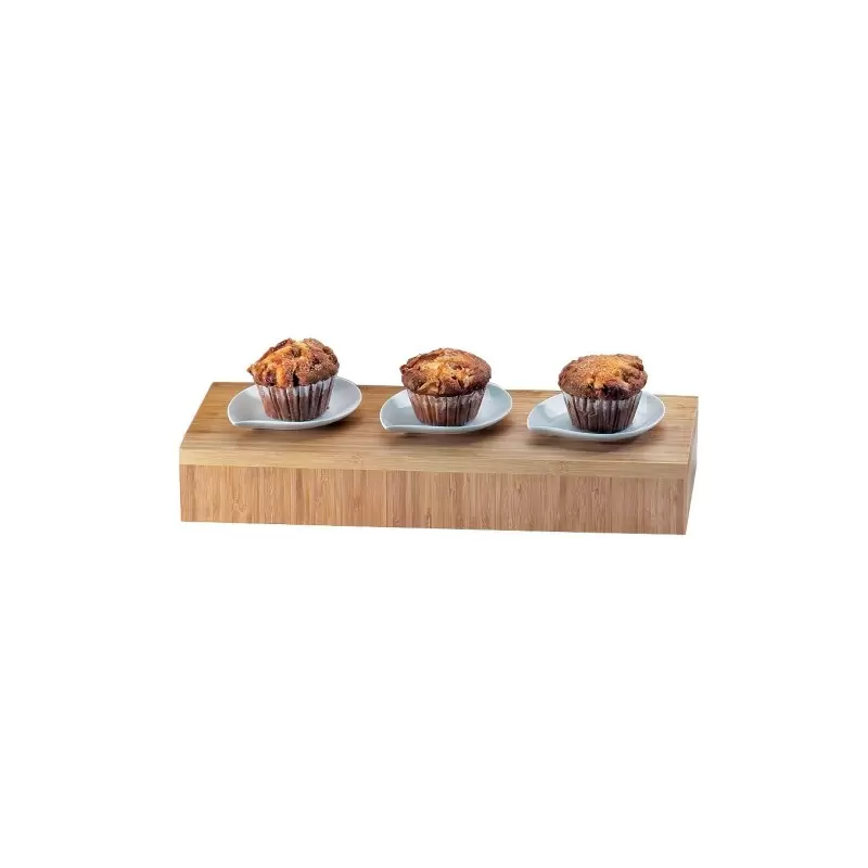 Cal-Mil Bamboo 20 1/2" x 7" x 3" Rectangular Riser Display