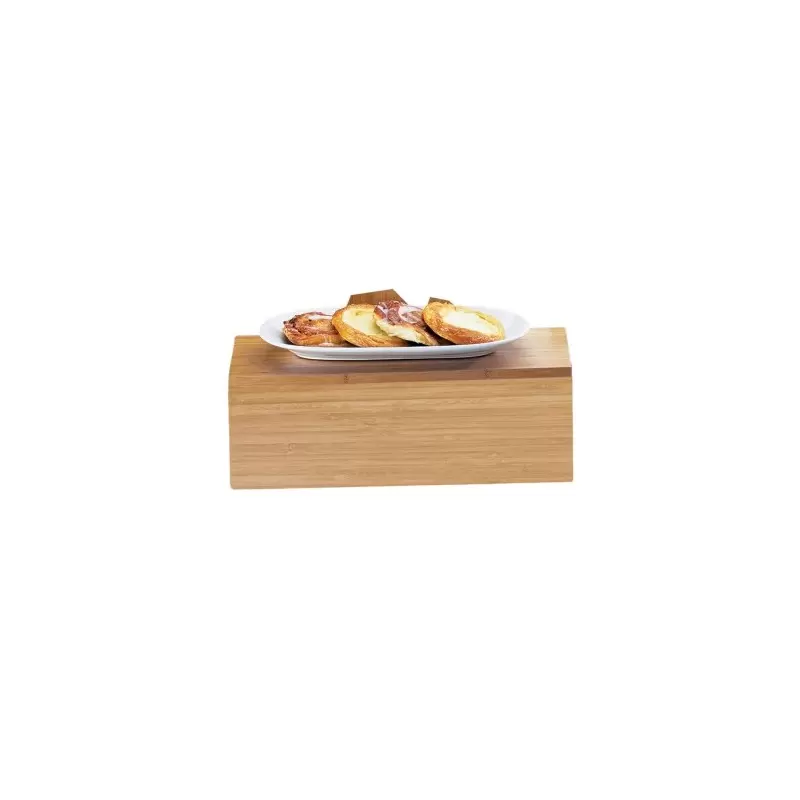 Cal-Mil Bamboo 20 1/2" x 7" x 7" Rectangular Riser Display