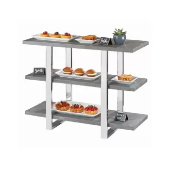 Cal-Mil Ashwood Three - Tier Riser Display - 32" x 14 3/4" x 25"