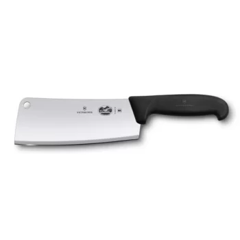 Victorinox Cleaver, Restaurant, 7" x 2½", 1 lb., black Fibrox Pro handle