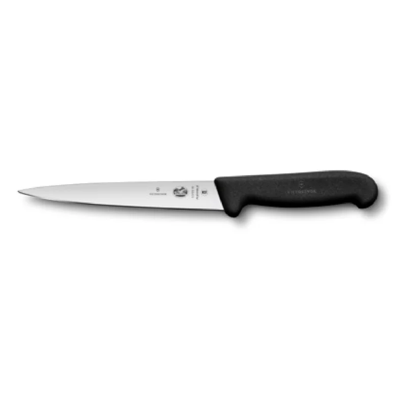 Victorinox Fibrox Fillet, 7" stiff blade, black Fibrox Pro handle