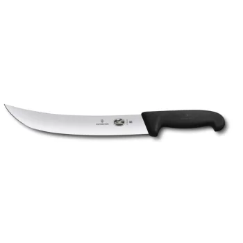 Victorinox Fibrox Cimeter Knife, 10" blade, black Fibrox handle