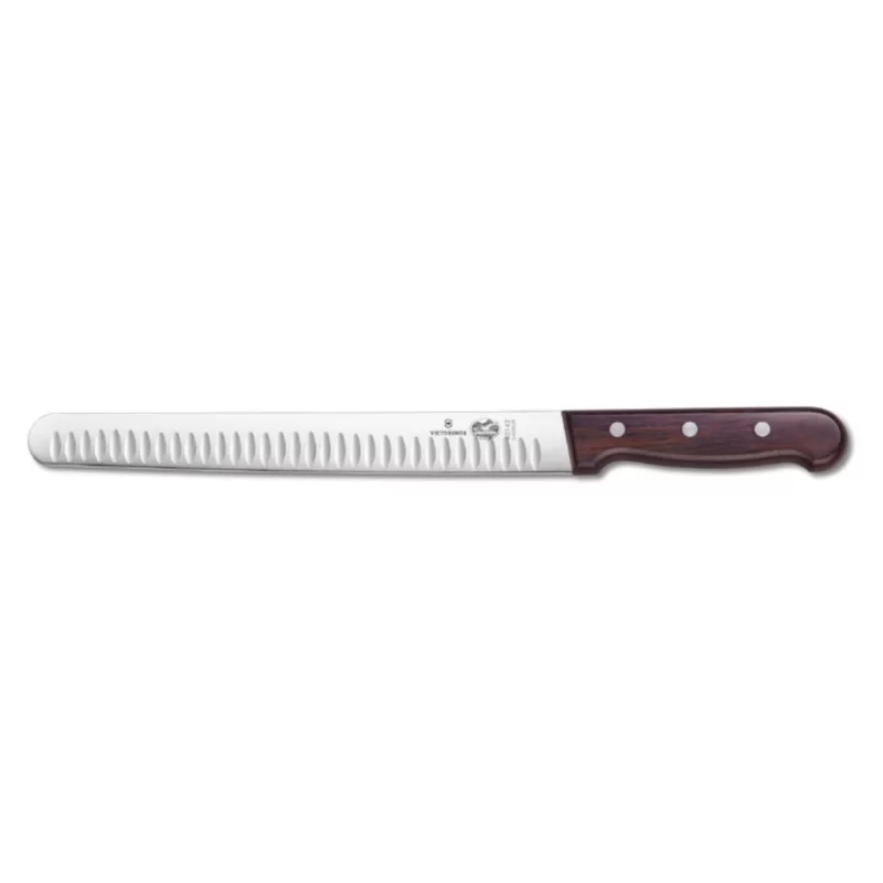 Victorinox Wood Roast Beef Slicer, 12" granton blade, wood handle