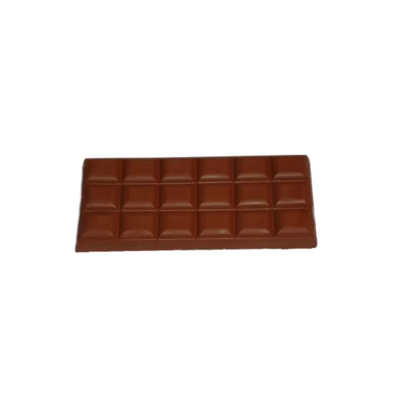 Thermoformed Plastic Chocolate Square Tablet Bars Mold - 24 mm x 21 mm - 5 Pcs - 100 gr