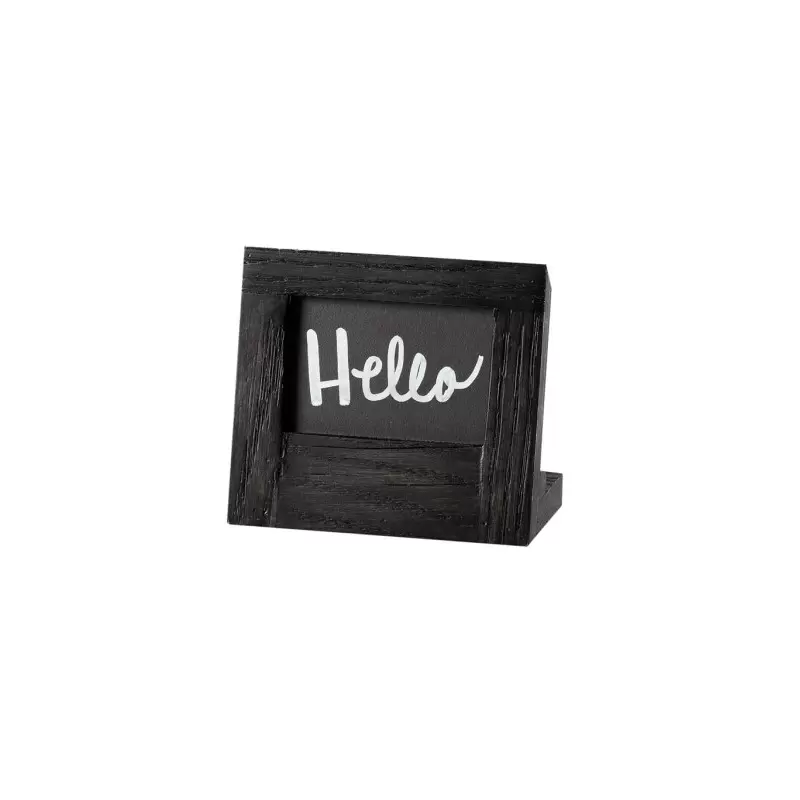 Cal-Mil Cinderwood 3" x 2" Chalkboard Sign