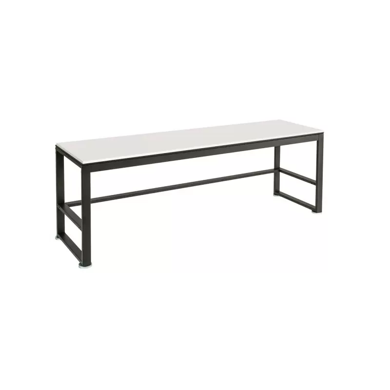 Cal-Mil Monterey 64 1/2" x 18" x 24 1/4" White Nesting Merchandising Table